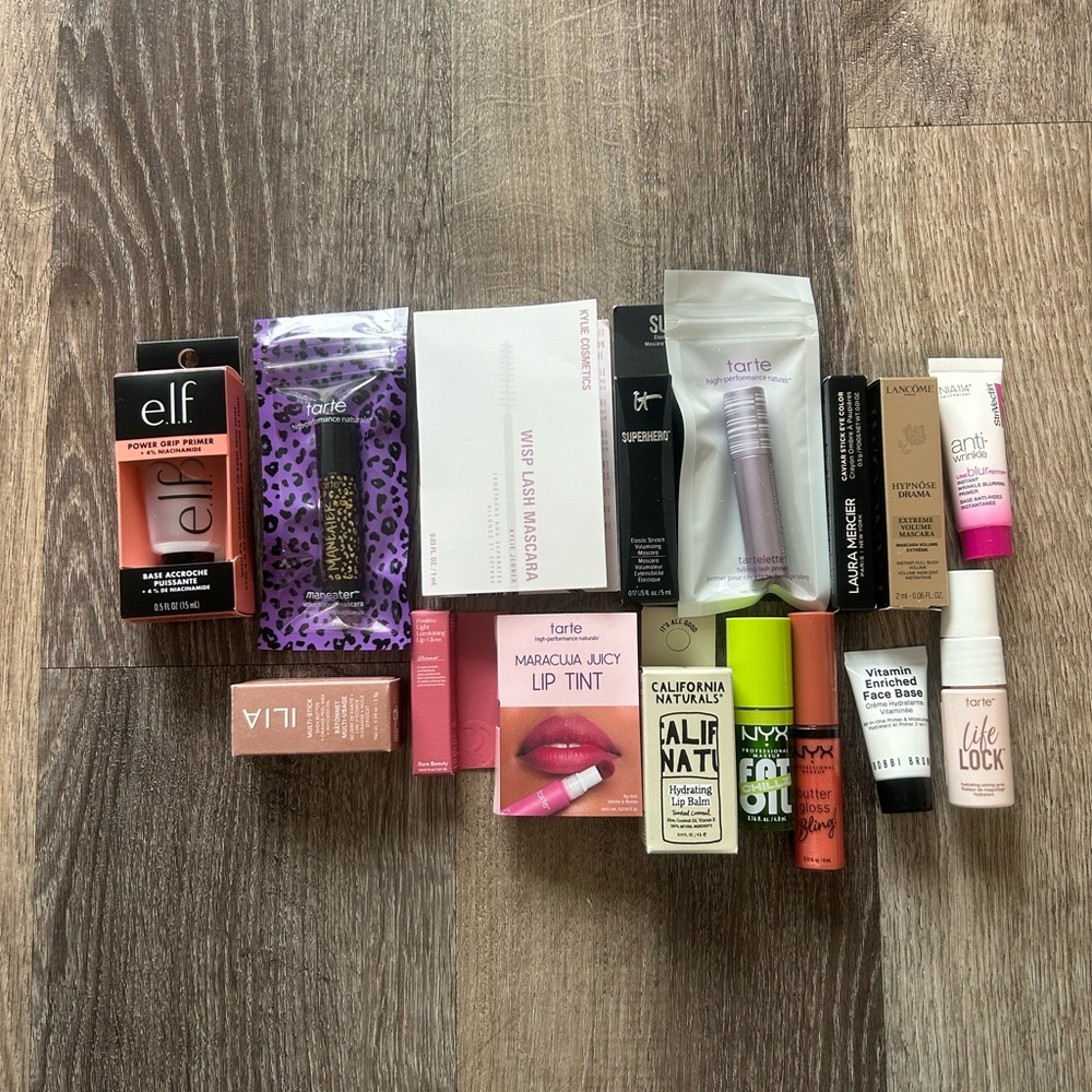 Lot of 16 Mascara Lip Tint Primer Samples Bundle